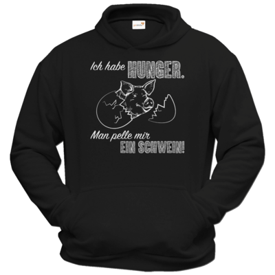Motiv: Hoodie Classic - Sizzle Brothers - Grillen - Schwein pellen - bestimme auf Wunsch Details wie Produkt, Grösse, Farbe und Position selbst ! Motiv: Hoodie Classic - Sizzle Brothers - Grillen - Schwein pellen