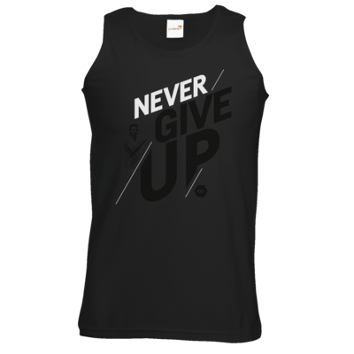 Motiv: Athletic Vest - NeverGiveUp - red - bestimme auf Wunsch Details wie Produkt, Grösse, Farbe und Position selbst ! Motiv: Athletic Vest - NeverGiveUp - red