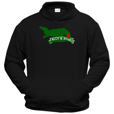 Motiv: Hoodie Classic - Ally & Allies - bestimme auf Wunsch Details wie Produkt, Grösse, Farbe und Position selbst ! Motiv: Hoodie Classic - Ally & Allies