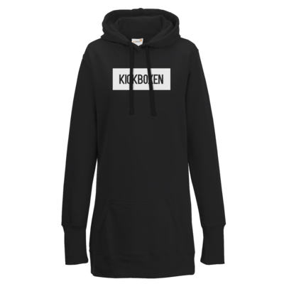 Motiv: Lady Longline Hoodie - SMD - Kickboxen - bestimme auf Wunsch Details wie Produkt, Grösse, Farbe und Position selbst ! Motiv: Lady Longline Hoodie - SMD - Kickboxen