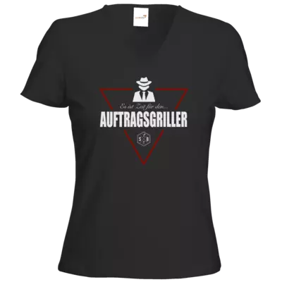 Motiv: T-Shirts Damen V-Neck FAIR WEAR - SizzleBrothers - Grillen - Auftragsgriller - bestimme auf Wunsch Details wie Produkt, Grösse, Farbe und Position selbst ! Motiv: T-Shirts Damen V-Neck FAIR WEAR - SizzleBrothers - Grillen - Auftragsgriller