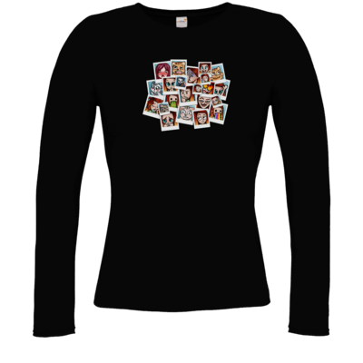Motiv: Longsleeve Damen FAIR WEAR - Inzaynia - Emotes - bestimme auf Wunsch Details wie Produkt, Grösse, Farbe und Position selbst ! Motiv: Longsleeve Damen FAIR WEAR - Inzaynia - Emotes