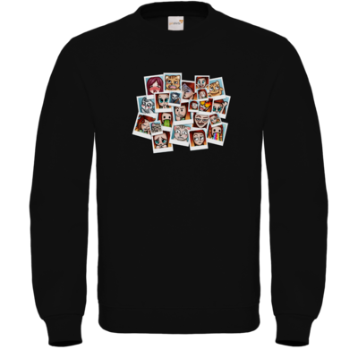 Motiv: Sweatshirt FAIR WEAR - Inzaynia - Emotes - bestimme auf Wunsch Details wie Produkt, Grösse, Farbe und Position selbst ! Motiv: Sweatshirt FAIR WEAR - Inzaynia - Emotes