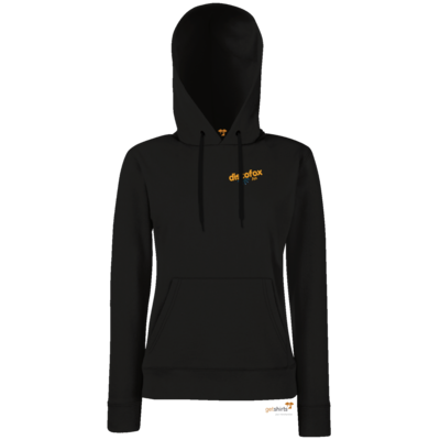 Motiv: Hoodie Damen Classic - Discofox FM - Logo - bestimme auf Wunsch Details wie Produkt, Grösse, Farbe und Position selbst ! Motiv: Hoodie Damen Classic - Discofox FM - Logo