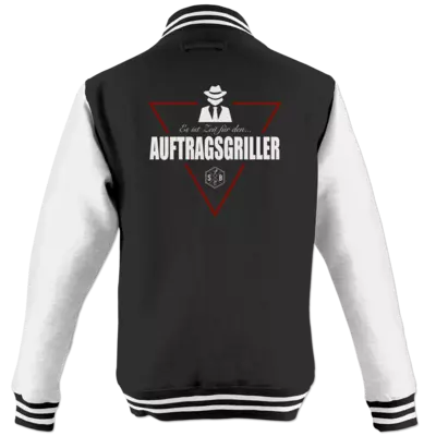 Motiv: College Jacke - SizzleBrothers - Grillen - Auftragsgriller - bestimme auf Wunsch Details wie Produkt, Grösse, Farbe und Position selbst ! Motiv: College Jacke - SizzleBrothers - Grillen - Auftragsgriller
