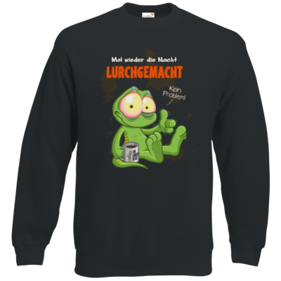 Motiv: Sweatshirt Classic - Lurchgemacht - bestimme auf Wunsch Details wie Produkt, Grösse, Farbe und Position selbst ! Motiv: Sweatshirt Classic - Lurchgemacht