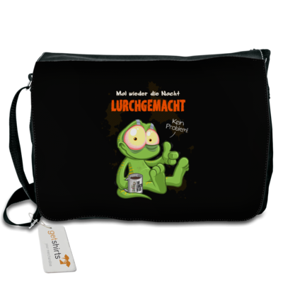 Motiv: Schultertasche - Lurchgemacht - bestimme auf Wunsch Details wie Produkt, Grösse, Farbe und Position selbst ! Motiv: Schultertasche - Lurchgemacht