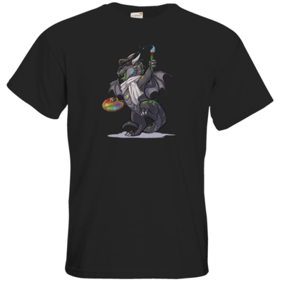 Motiv: T-Shirt Premium FAIR WEAR - Ulisses - Chibi - Making of - bestimme auf Wunsch Details wie Produkt, Grösse, Farbe und Position selbst ! Motiv: T-Shirt Premium FAIR WEAR - Ulisses - Chibi - Making of