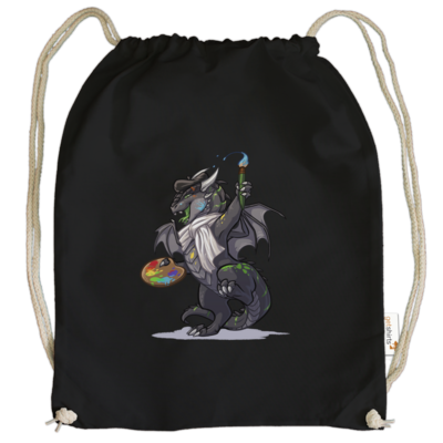 Motiv: Cotton Gymsac - Ulisses - Chibi - Making of - bestimme auf Wunsch Details wie Produkt, Grösse, Farbe und Position selbst ! Motiv: Cotton Gymsac - Ulisses - Chibi - Making of