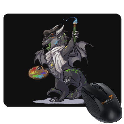 Motiv: Mousepad Textil - Ulisses - Chibi - Making of - bestimme auf Wunsch Details wie Produkt, Grösse, Farbe und Position selbst ! Motiv: Mousepad Textil - Ulisses - Chibi - Making of