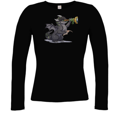 Motiv: Longsleeve Damen FAIR WEAR - Ulisses - Chibi - Teaser - bestimme auf Wunsch Details wie Produkt, Grösse, Farbe und Position selbst ! Motiv: Longsleeve Damen FAIR WEAR - Ulisses - Chibi - Teaser