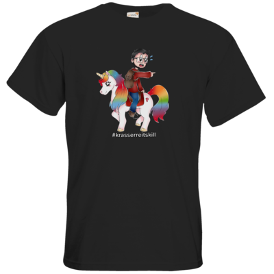 Motiv: T-Shirt Premium FAIR WEAR - DerPeci - Reitskill - bestimme auf Wunsch Details wie Produkt, Grösse, Farbe und Position selbst ! Motiv: T-Shirt Premium FAIR WEAR - DerPeci - Reitskill