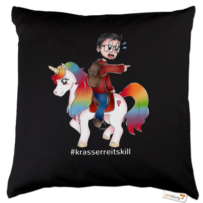 Motiv: Kissen Baumwolle - DerPeci - Reitskill - bestimme auf Wunsch Details wie Produkt, Grösse, Farbe und Position selbst ! Motiv: Kissen Baumwolle - DerPeci - Reitskill