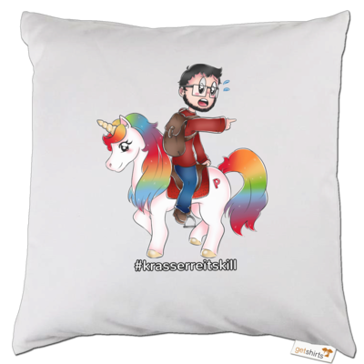 Motiv: Kissen - DerPeci - Reitskill - bestimme auf Wunsch Details wie Produkt, Grösse, Farbe und Position selbst ! Motiv: Kissen - DerPeci - Reitskill