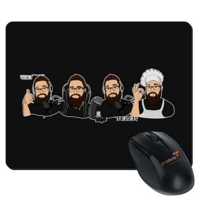 Motiv: Mousepad Textil - Philmann mal 4 - bestimme auf Wunsch Details wie Produkt, Grösse, Farbe und Position selbst ! Motiv: Mousepad Textil - Philmann mal 4