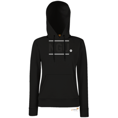 Motiv: Hoodie Damen Classic - NGU - red - bestimme auf Wunsch Details wie Produkt, Grösse, Farbe und Position selbst ! Motiv: Hoodie Damen Classic - NGU - red