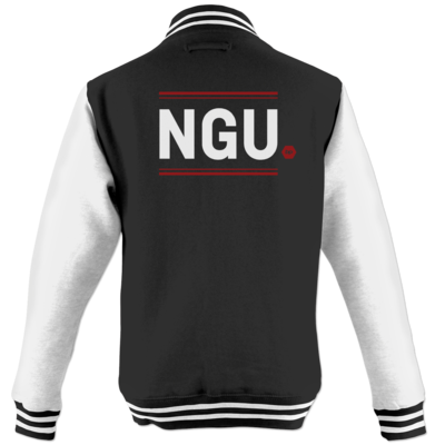 Motiv: College Jacke - NGU - bestimme auf Wunsch Details wie Produkt, Grösse, Farbe und Position selbst ! Motiv: College Jacke - NGU