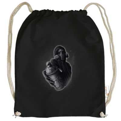 Motiv: Cotton Gymsac - Sprayer - bestimme auf Wunsch Details wie Produkt, Grösse, Farbe und Position selbst ! Motiv: Cotton Gymsac - Sprayer