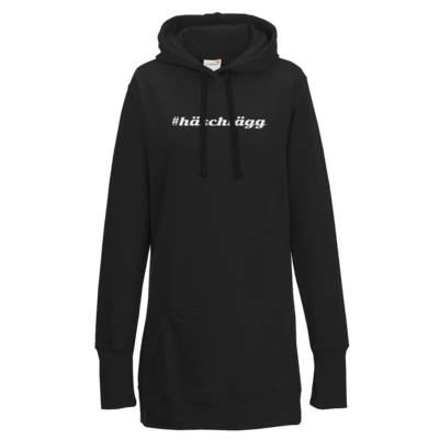Motiv: Lady Longline Hoodie - Hashtag - bestimme auf Wunsch Details wie Produkt, Grösse, Farbe und Position selbst ! Motiv: Lady Longline Hoodie - Hashtag