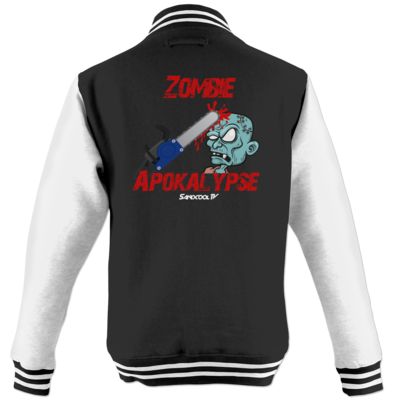 Motiv: College Jacke - SandcoolTV - ZA - bestimme auf Wunsch Details wie Produkt, Grösse, Farbe und Position selbst ! Motiv: College Jacke - SandcoolTV - ZA