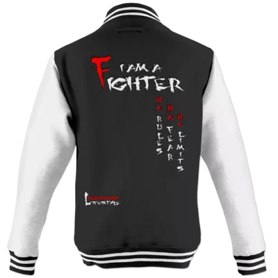 Motiv: College Jacke - Kampfkunst Lifestyle - I am a Fighter 