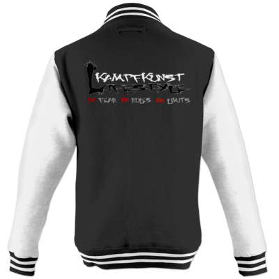 Motiv: College Jacke - Kampfkunst Lifestyle - Logo 1 - bestimme auf Wunsch Details wie Produkt, Grösse, Farbe und Position selbst ! Motiv: College Jacke - Kampfkunst Lifestyle - Logo 1