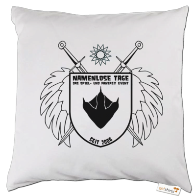 Motiv: Kissen - Namenlose Tage - Wappen Kissen - bestimme auf Wunsch Details wie Produkt, Grösse, Farbe und Position selbst ! Motiv: Kissen - Namenlose Tage - Wappen Kissen