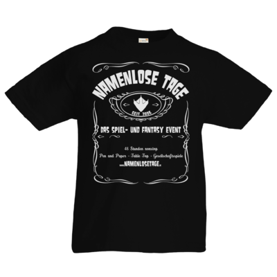 Motiv: Kids T-Shirt Premium FAIR WEAR - Namenlose Tage - JD Style - bestimme auf Wunsch Details wie Produkt, Grösse, Farbe und Position selbst ! Motiv: Kids T-Shirt Premium FAIR WEAR - Namenlose Tage - JD Style