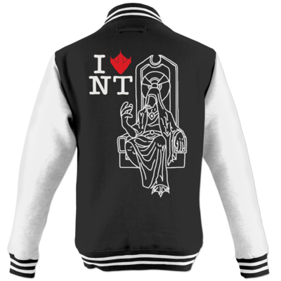 Motiv: College Jacke - I LOVE Enterator 2.0 - bestimme auf Wunsch Details wie Produkt, Grösse, Farbe und Position selbst ! Motiv: College Jacke - I LOVE Enterator 2.0