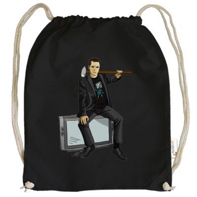 Motiv: Cotton Gymsac - Holger - Hammermann - bestimme auf Wunsch Details wie Produkt, Grösse, Farbe und Position selbst ! Motiv: Cotton Gymsac - Holger - Hammermann