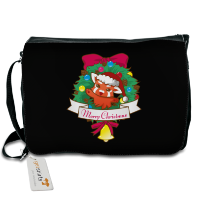 Motiv: Schultertasche - Syrenia - Merry Christmas 