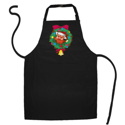 Motiv: Schürze - Syrenia - Christmas - bestimme auf Wunsch Details wie Produkt, Grösse, Farbe und Position selbst ! Motiv: Schürze - Syrenia - Christmas
