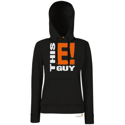 Motiv: Hoodie Damen Classic - thisEguy - Logo - bestimme auf Wunsch Details wie Produkt, Grösse, Farbe und Position selbst ! Motiv: Hoodie Damen Classic - thisEguy - Logo
