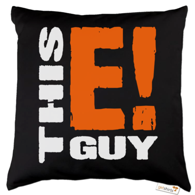 Motiv: Kissen Baumwolle - thisEguy - Logo - bestimme auf Wunsch Details wie Produkt, Grösse, Farbe und Position selbst ! Motiv: Kissen Baumwolle - thisEguy - Logo