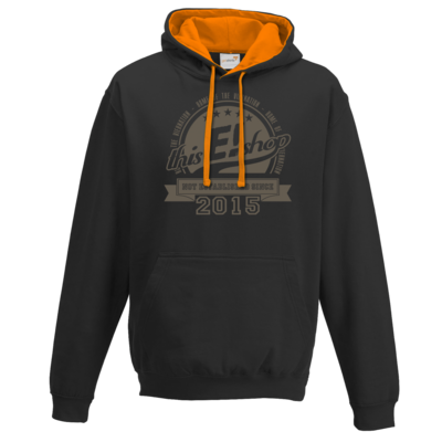 Motiv: Two-Tone Hoodie - thisEguy - retro - bestimme auf Wunsch Details wie Produkt, Grösse, Farbe und Position selbst ! Motiv: Two-Tone Hoodie - thisEguy - retro