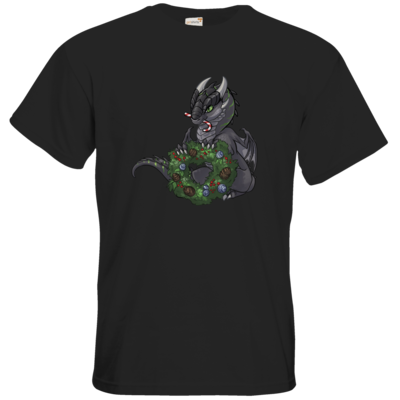 Motiv: T-Shirt Premium FAIR WEAR - Ulisses - Chibi - Weihnachtsmotiv 2 - bestimme auf Wunsch Details wie Produkt, Grösse, Farbe und Position selbst ! Motiv: T-Shirt Premium FAIR WEAR - Ulisses - Chibi - Weihnachtsmotiv 2