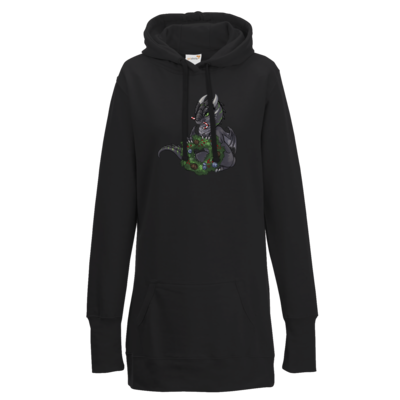 Motiv: Lady Longline Hoodie - Ulisses - Chibi - Weihnachtsmotiv 2 - bestimme auf Wunsch Details wie Produkt, Grösse, Farbe und Position selbst ! Motiv: Lady Longline Hoodie - Ulisses - Chibi - Weihnachtsmotiv 2