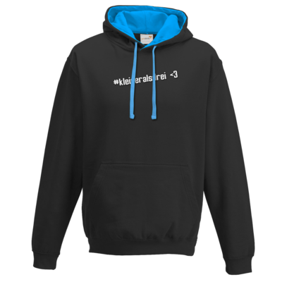 Motiv: Two-Tone Hoodie - DerPeci - kleiner als drei 