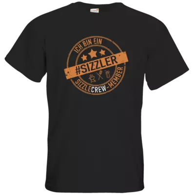 Motiv: T-Shirt Premium FAIR WEAR - sizzler_3_dunkel - bestimme auf Wunsch Details wie Produkt, Grösse, Farbe und Position selbst ! Motiv: T-Shirt Premium FAIR WEAR - sizzler_3_dunkel