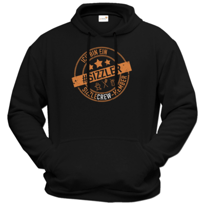 Motiv: Hoodie Premium FAIR WEAR - sizzler_3_dunkel - bestimme auf Wunsch Details wie Produkt, Grösse, Farbe und Position selbst ! Motiv: Hoodie Premium FAIR WEAR - sizzler_3_dunkel