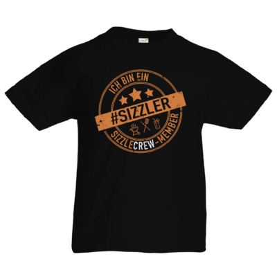 Motiv: Kids T-Shirt Premium FAIR WEAR - sizzler_3_dunkel - bestimme auf Wunsch Details wie Produkt, Grösse, Farbe und Position selbst ! Motiv: Kids T-Shirt Premium FAIR WEAR - sizzler_3_dunkel