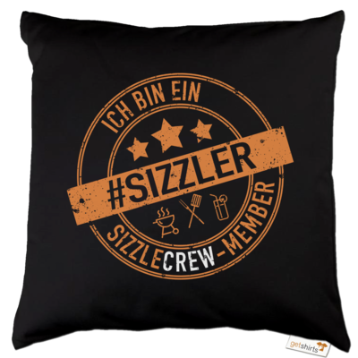 Motiv: Kissen Baumwolle - sizzler_3_dunkel - bestimme auf Wunsch Details wie Produkt, Grösse, Farbe und Position selbst ! Motiv: Kissen Baumwolle - sizzler_3_dunkel