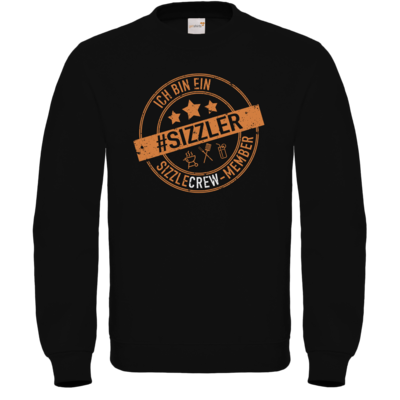 Motiv: Sweatshirt FAIR WEAR - sizzler_3_dunkel - bestimme auf Wunsch Details wie Produkt, Grösse, Farbe und Position selbst ! Motiv: Sweatshirt FAIR WEAR - sizzler_3_dunkel