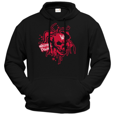 Motiv: Hoodie Premium FAIR WEAR - Whitey - Logo rot - bestimme auf Wunsch Details wie Produkt, Grösse, Farbe und Position selbst ! Motiv: Hoodie Premium FAIR WEAR - Whitey - Logo rot