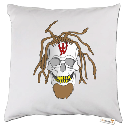 Motiv: Kissen - Whitey - Pixel Skull - bestimme auf Wunsch Details wie Produkt, Grösse, Farbe und Position selbst ! Motiv: Kissen - Whitey - Pixel Skull