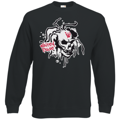Motiv: Sweatshirt Classic - Whitey - Logo - bestimme auf Wunsch Details wie Produkt, Grösse, Farbe und Position selbst ! Motiv: Sweatshirt Classic - Whitey - Logo