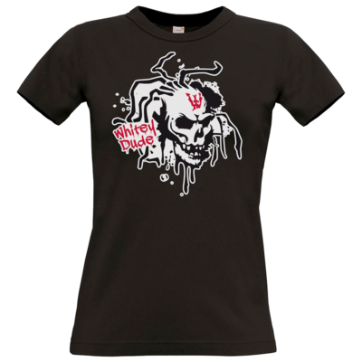 Motiv: T-Shirt Damen Premium FAIR WEAR - Whitey - Logo - bestimme auf Wunsch Details wie Produkt, Grösse, Farbe und Position selbst ! Motiv: T-Shirt Damen Premium FAIR WEAR - Whitey - Logo