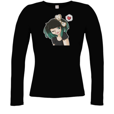 Motiv: Longsleeve Damen FAIR WEAR - Xaly - Avatar Xaly - bestimme auf Wunsch Details wie Produkt, Grösse, Farbe und Position selbst ! Motiv: Longsleeve Damen FAIR WEAR - Xaly - Avatar Xaly