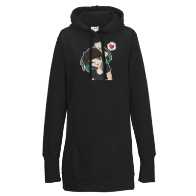 Motiv: Lady Longline Hoodie - Xaly - Avatar Xaly - bestimme auf Wunsch Details wie Produkt, Grösse, Farbe und Position selbst ! Motiv: Lady Longline Hoodie - Xaly - Avatar Xaly
