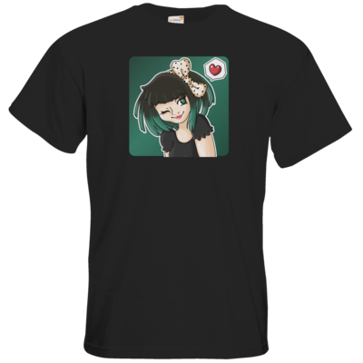 Motiv: T-Shirt Premium FAIR WEAR - Xaly - Avatar Xaly Green - bestimme auf Wunsch Details wie Produkt, Grösse, Farbe und Position selbst ! Motiv: T-Shirt Premium FAIR WEAR - Xaly - Avatar Xaly Green